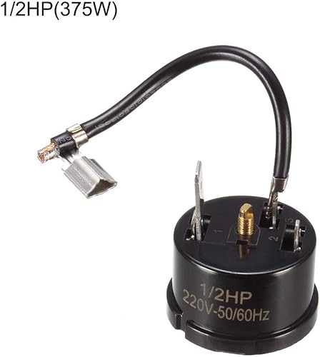 Miniatura 2 de uxcell Protector de sobrecarga térmica para refrigerador, 2 piezas, 12 HP 375 W, pieza de repuesto para compresor