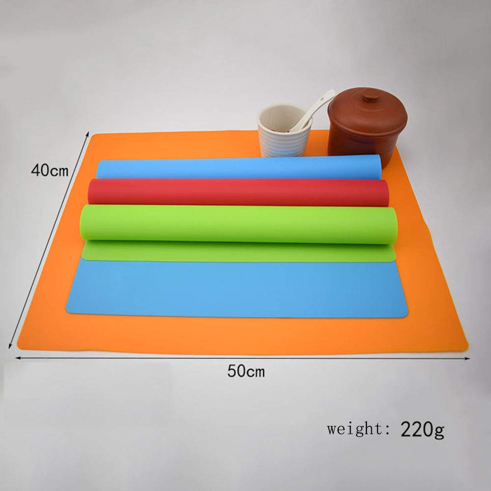 Manteles Individuales de Mesa Lavable Antimanchas Antideslizante Resistente Al Calor Gel de Sílice Salvamanteles Individuales