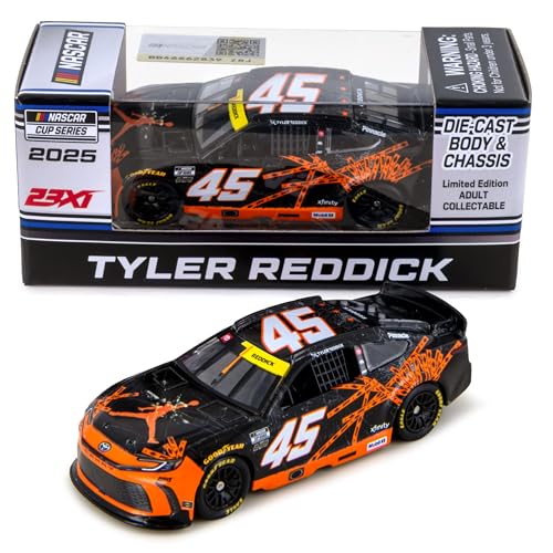 Tyler Reddick 2025 Jordan Brand Carro Diecast 1:64 miniatura 1