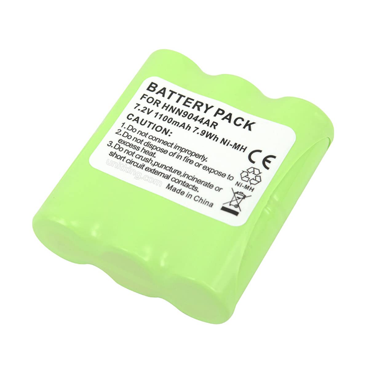 1000mAh 7.4V Ni-MH Battery Replacement for Radio HNN9044 HNN9044A HNN9044AR HNN9056A HNN9233A P10 P50 P60 SP10 SP50 HT10 SV10 SV11 SV11D SV21 SV12 SV22 (1 Pack)