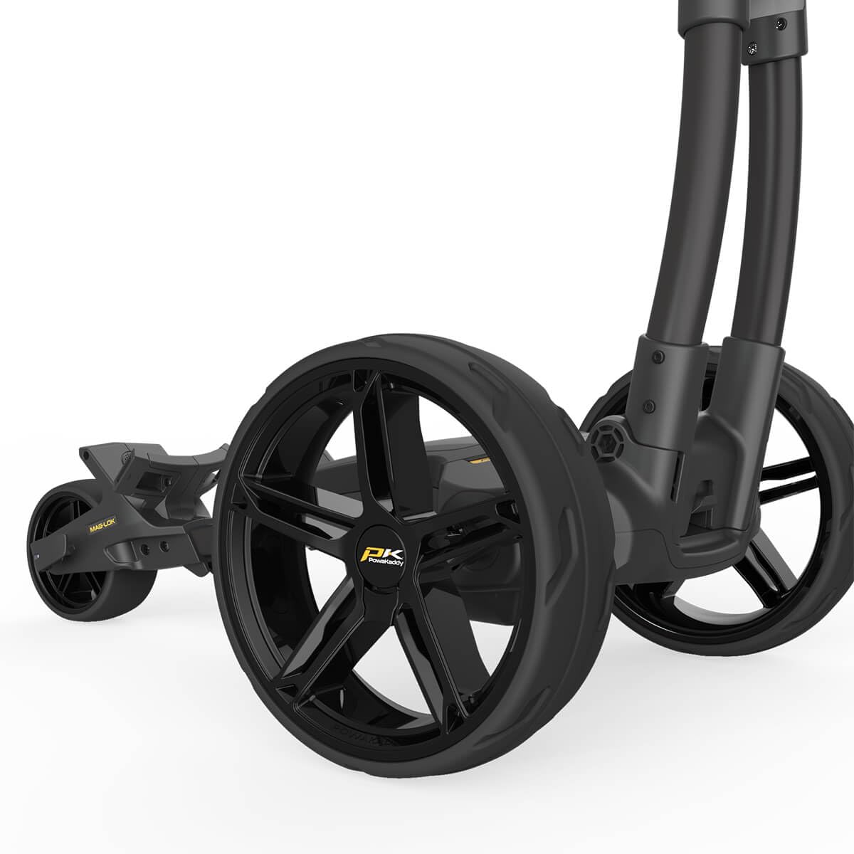 PowaKaddy FX1 PowaFrame - Carrito de golf con batería de litio de 18 agujeros