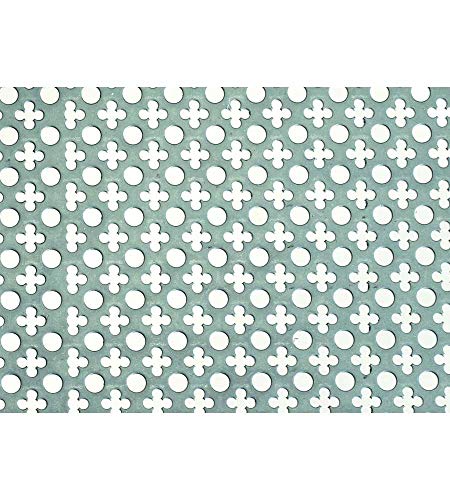 Chapa de acero para trifolio - 50 x 20 mm 1