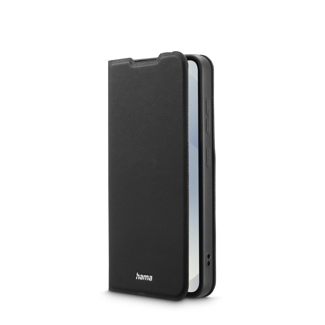 Hama Etui na telefon komórkowy Samsung Galaxy S25 (etui na telefon komórkowy, etui z przegródką na karty, funkcja stojaka, dodatkowa ochrona wyświetlacza i aparatu, magnes, etui z klapką, miękkie),