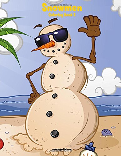 Snowmen Coloring Book 2