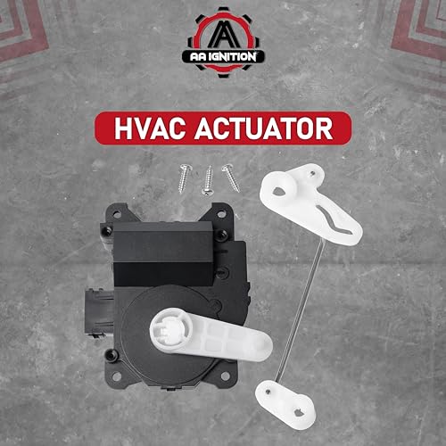 Image of HVAC Air Blend Door Actuator Heater Replacement by AA Ignition - Driver Side - Compatible with Ford & Lincoln Vehicles - 2007-2014 Edge, 2007-2015 MKX - Replaces Parts 604-239, 7T4Z19E616B - Left Main