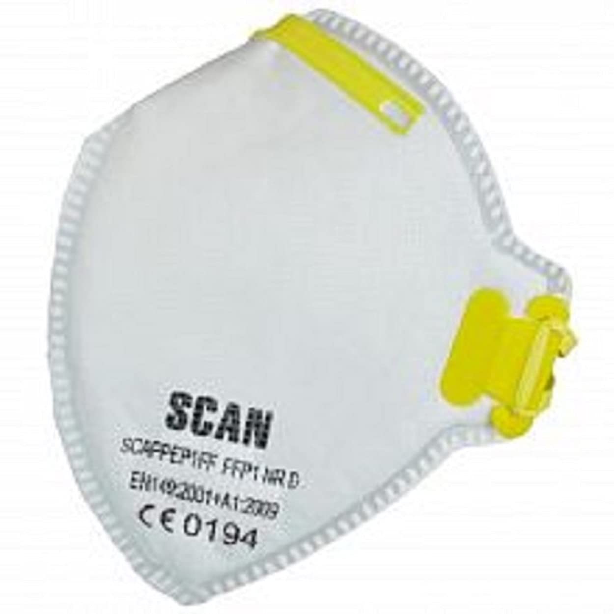 Scan SCAPPEP1FF Fold Flat Disposable Mask FFP1 (Pack of 3) |