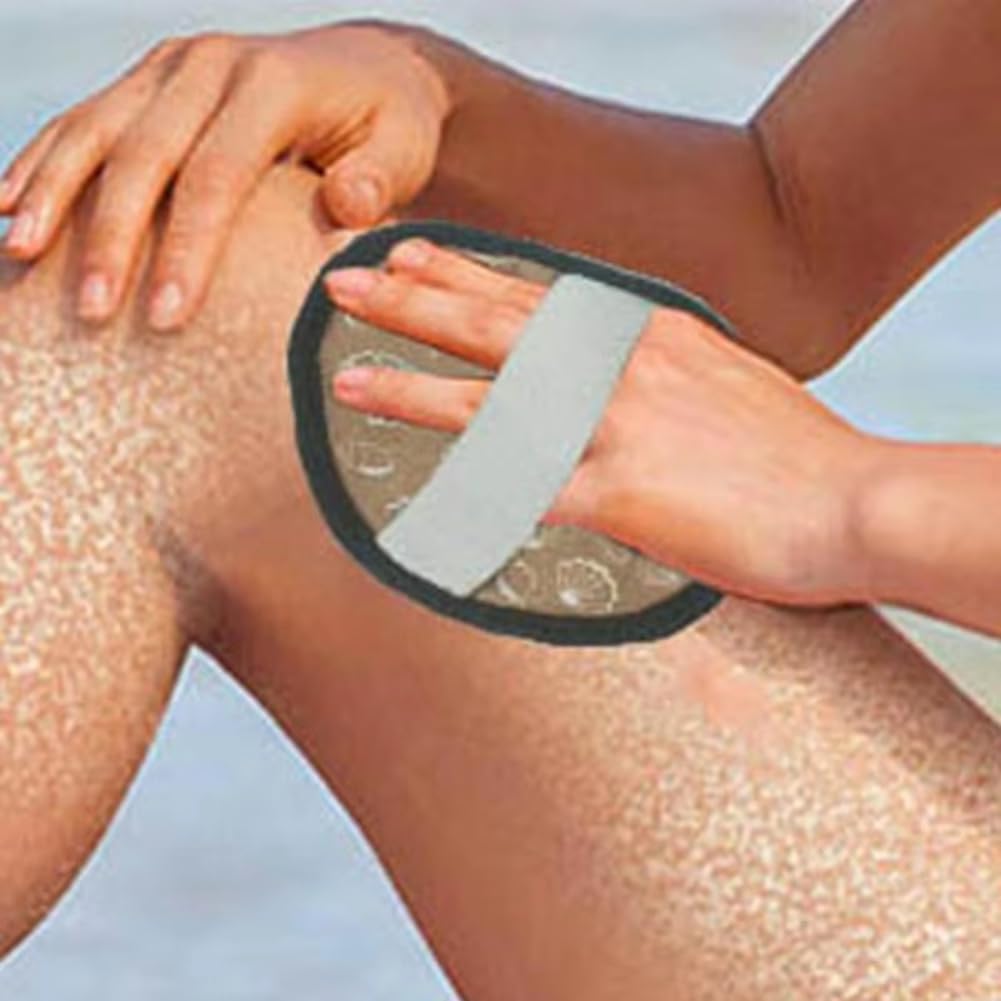 Sac Enlèvement de Sable Écologique pour Plage, Coussin de Lingette de Sable sans, Doux sur la Peau, Idéal pour Les Sports en Bord de Mer