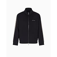 Armani Exchange Long Sleeve Side Logo Lettering Zip Closure Maglia di Tuta
