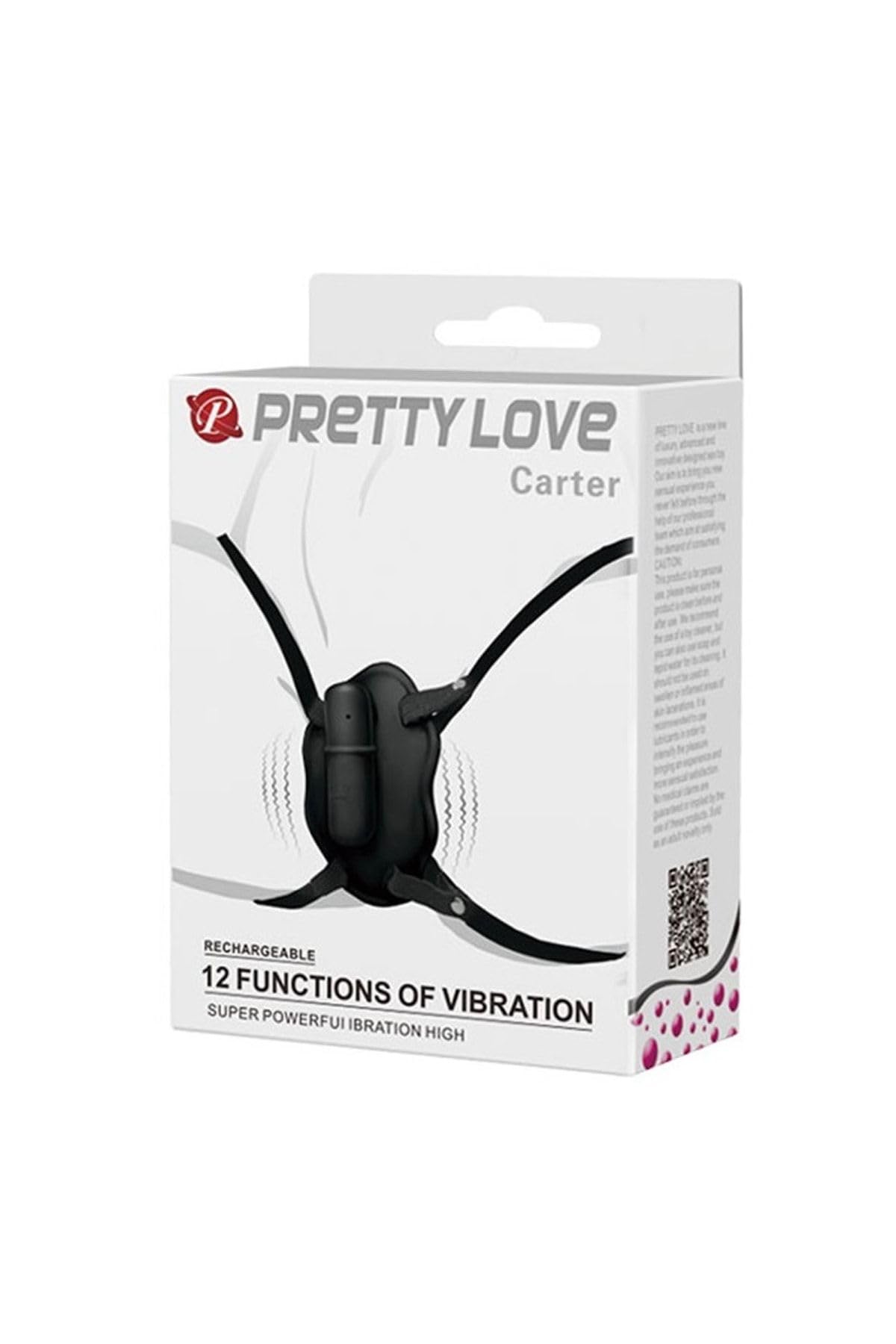 TruvaShop Truvashop Carter 12 Titreşimli Klitoral Orgazm Vibratörü Kelebek Mastürbatör