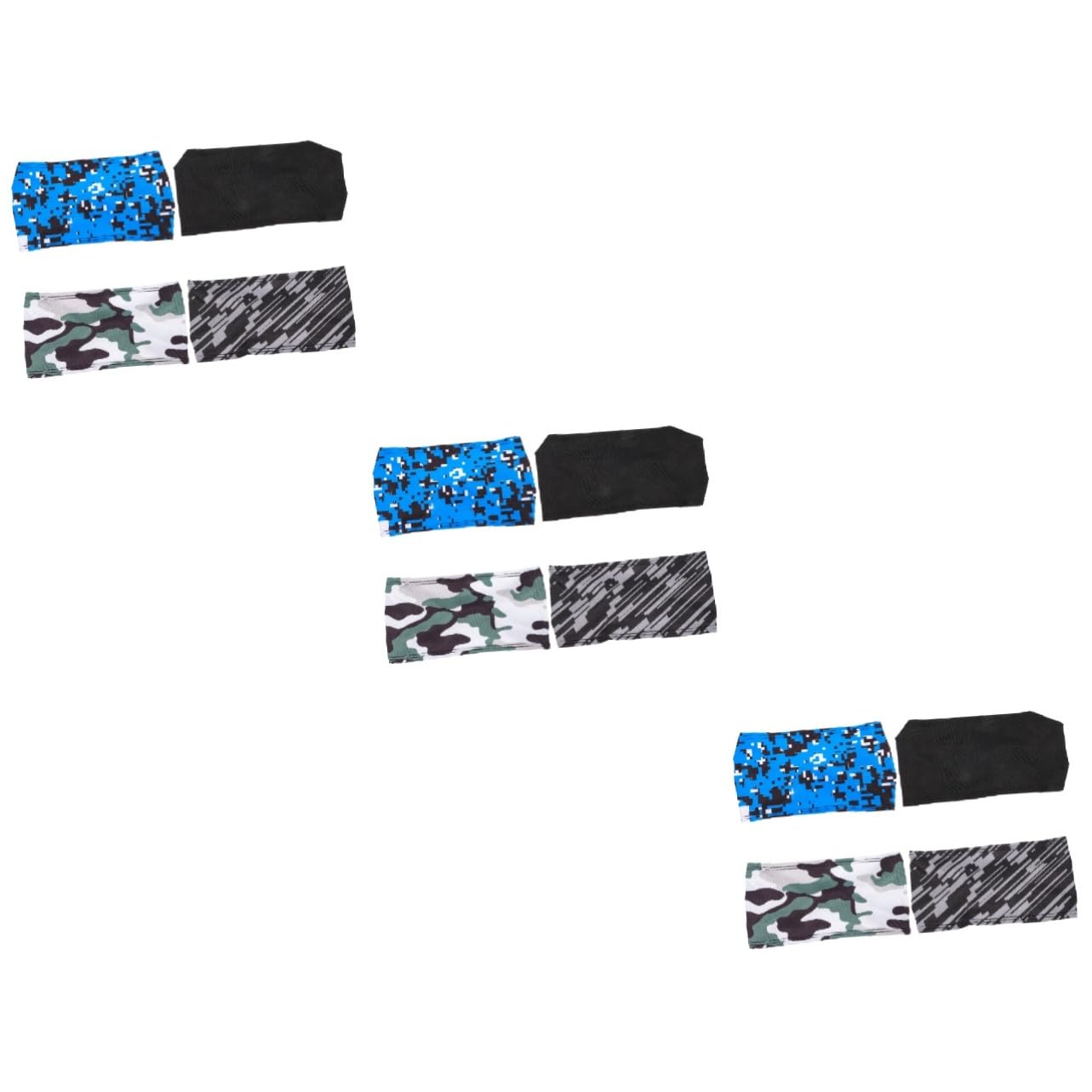 BESPORTBLE 3 Set Di Fasce Sportive Da Uomo Comode Fasce Da Fitness Fasce Da Yoga Fasce Per Da Uomo Fasce Decorative Fasce Per Allenamento 4 Pezzi*3