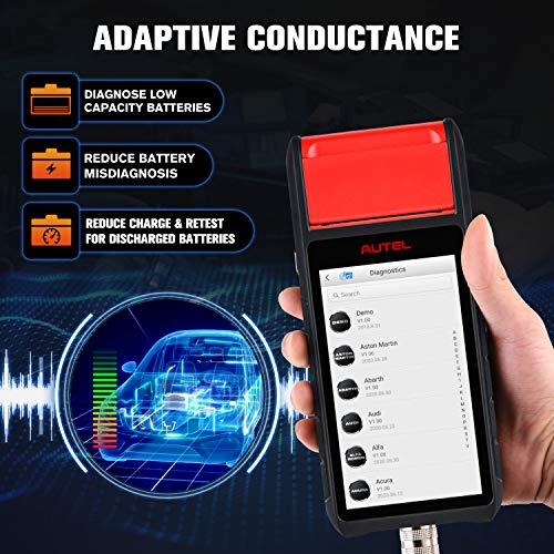 Image of Autel MaxiBAS BT608 (E) Car Battery Tester, Full Systems as MK808S MX808S