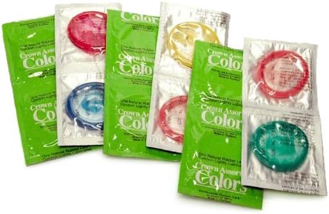 Okamoto Crown Assorted Colors 12 Count
