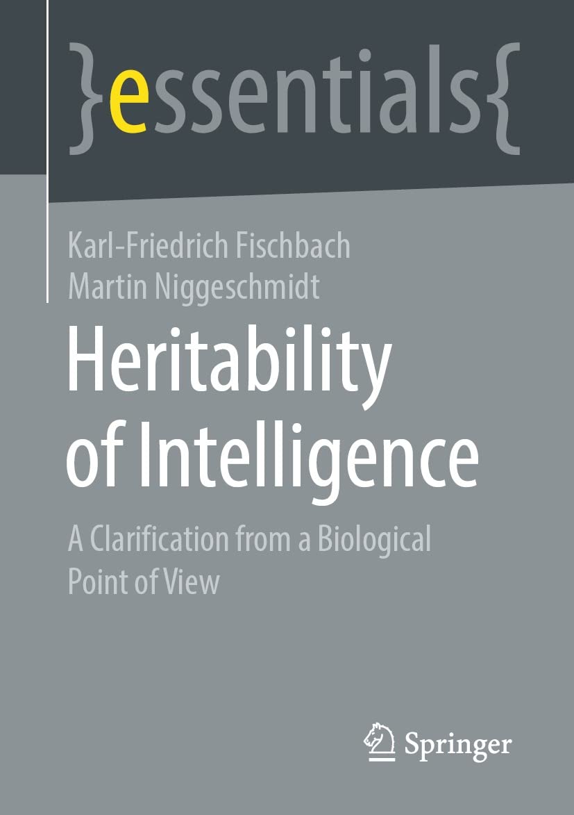 Buy Heritability of Intelligence: A Clarification From a Biological Point of View (essentials) — BookShops.in