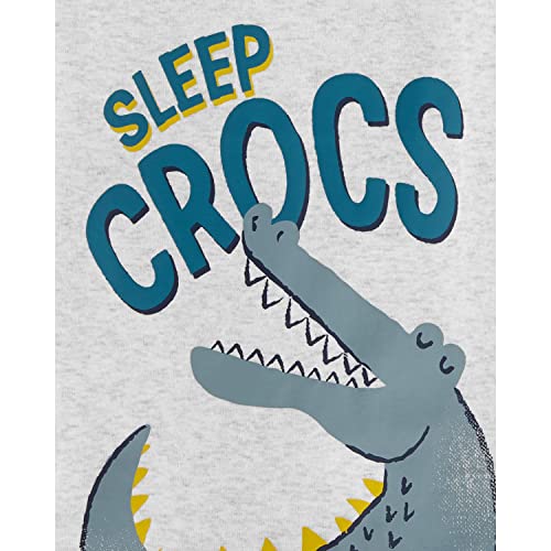 Carter's Conjunto de pijama de 4 peças, Crocs para Dormir, 3 Anos