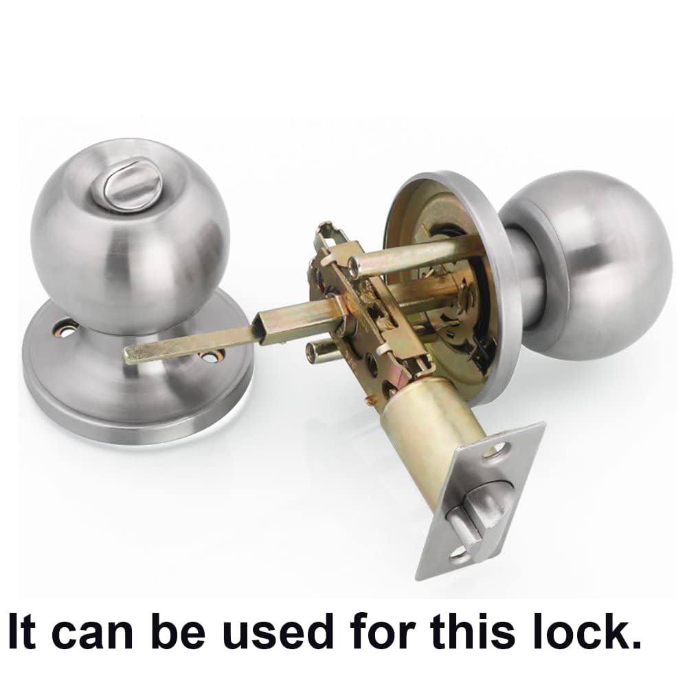 TOP-VIGOR Tubular Mortice Latch, Door Latch, Mortice Latch, Adjustable Latch Size 60/70mm, for Lever Door Handles Internal Door Handles - Image 4