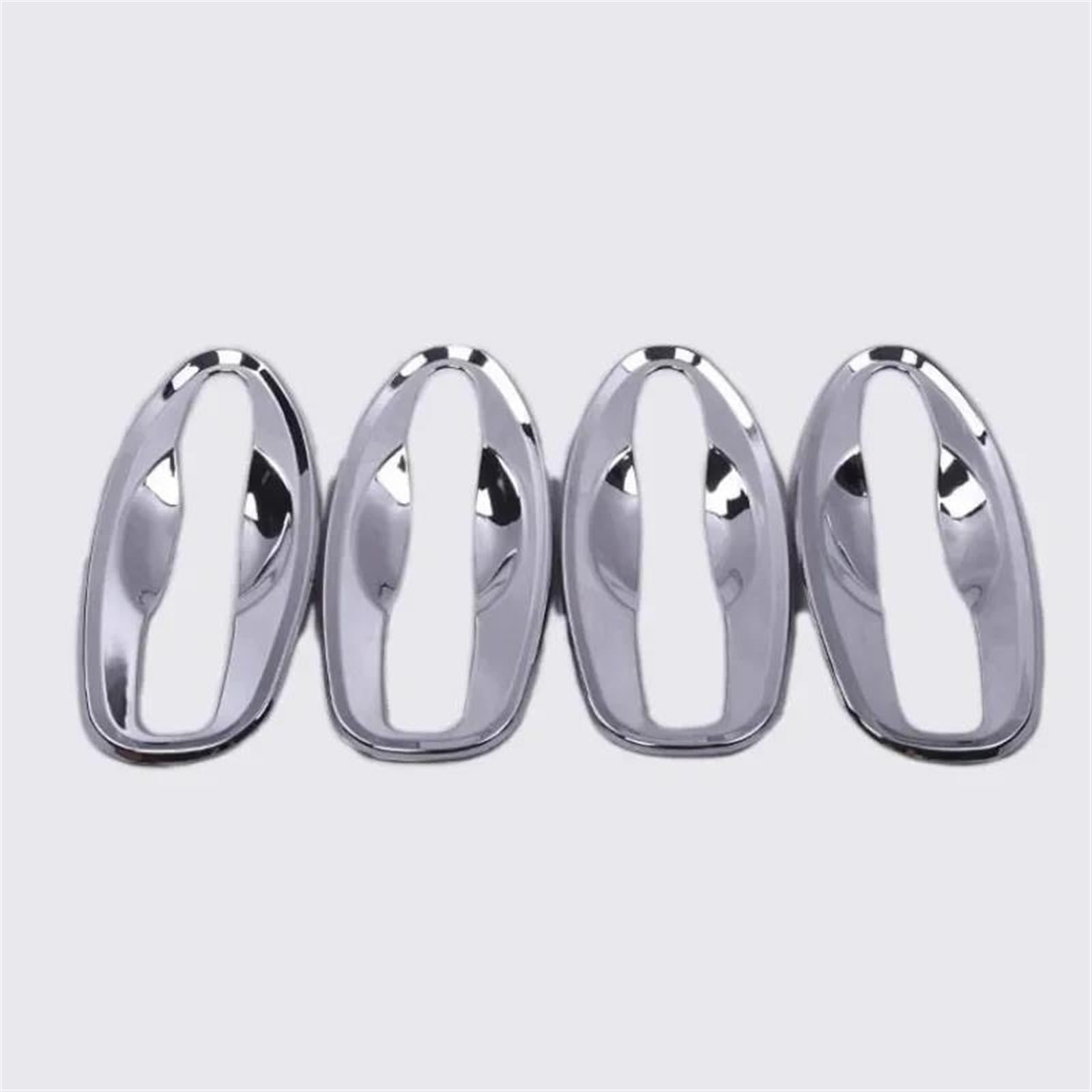 Noheeu Onecolor Car Door Handle Cover Trim Overlays Styling Accessories For Nissan X-Trail X Trail Xtrailt32 Mk3 14-19(Onecolor)