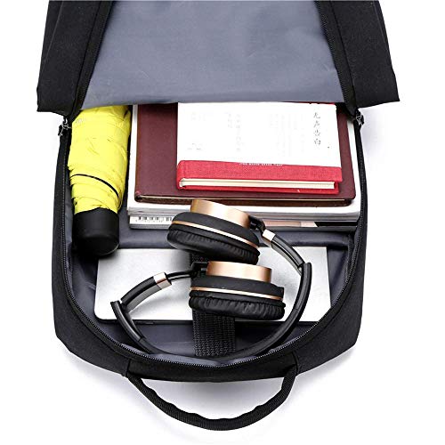 Mochila multifuncional de moda con puerto USB y compartimentos para portátiles de negocios 5