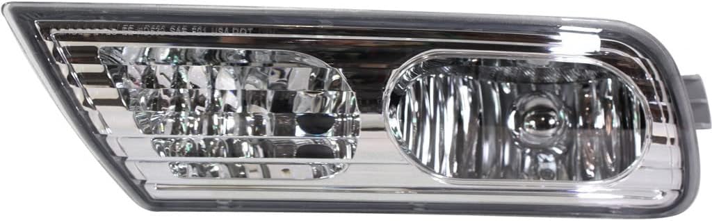 CarLights360 For Acura MDX Fog Light 2007-2009 Driver Side DOT Certified AC2592107 - Replaces 33951-STX-A01