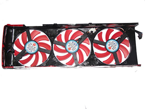 Ventilateur graphique HD7990 à 4 fils 12V pour un refroidissement stable