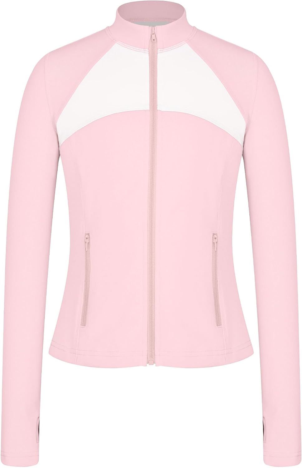 XUNZOO Kids Girls Equestrian Show Shirt Horseback Riding Jacket Quick Dry Sportswear Workout Top Sweatshirt