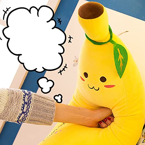 Banana Travesseiro,Banana de Páscoa Pelúcia Peluche de Banana de Pelúcia - Brinquedo de Pelúcia Bana