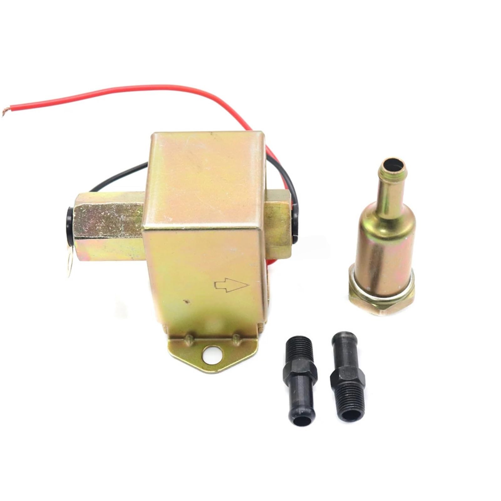 Awtomatyczna pompa paliwa 12V Diesel Benzyna Facet Red Top Square Elektryczna pompa paliwa 40104 40106 40107 P502 Do samochodów osobowych i dostawczych z gaźnikiem