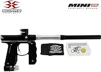 Vista 2 de Maddog Empire Mini GS Marcador de Pistola de Paintball Electrónico Completamente Automático con Tanque de Paintball HPA 48/3000, Cargador
