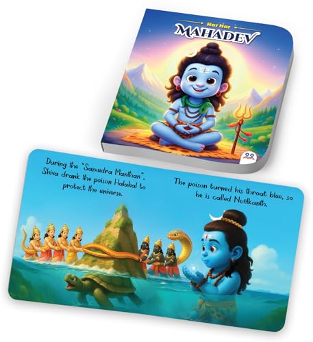 Image of Mythology Board Books for Kids | My First Library of Hindu Gods and Goddesses [10 Books] | Best Selling Tales from Indian Mythology - Ramayan, Mahabharata, Bhagavad Gita, Krishna, Hanuman, Ganesha