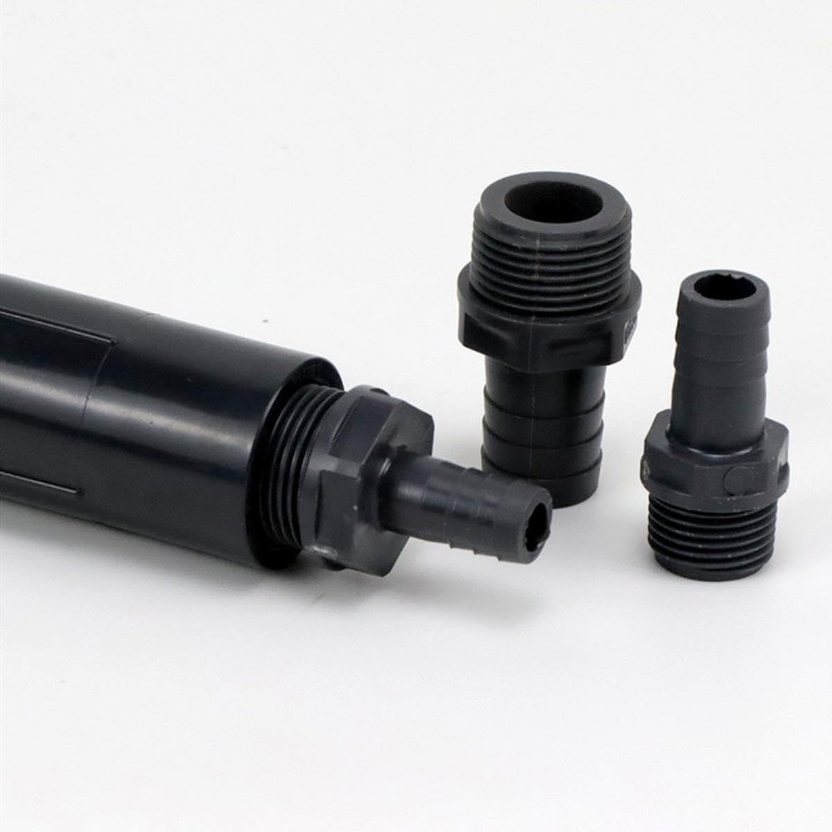 1~20 Pezzi 1/2"-1" Filettatura Maschio A 8-30mm PVC Pagoda Connettore Tubo Flessibile Connettori Rapidi Acquario Giardino Irrigazione Raccordi per Tubi dell'Acqua-1 Pollice A 20mm,20Pcs