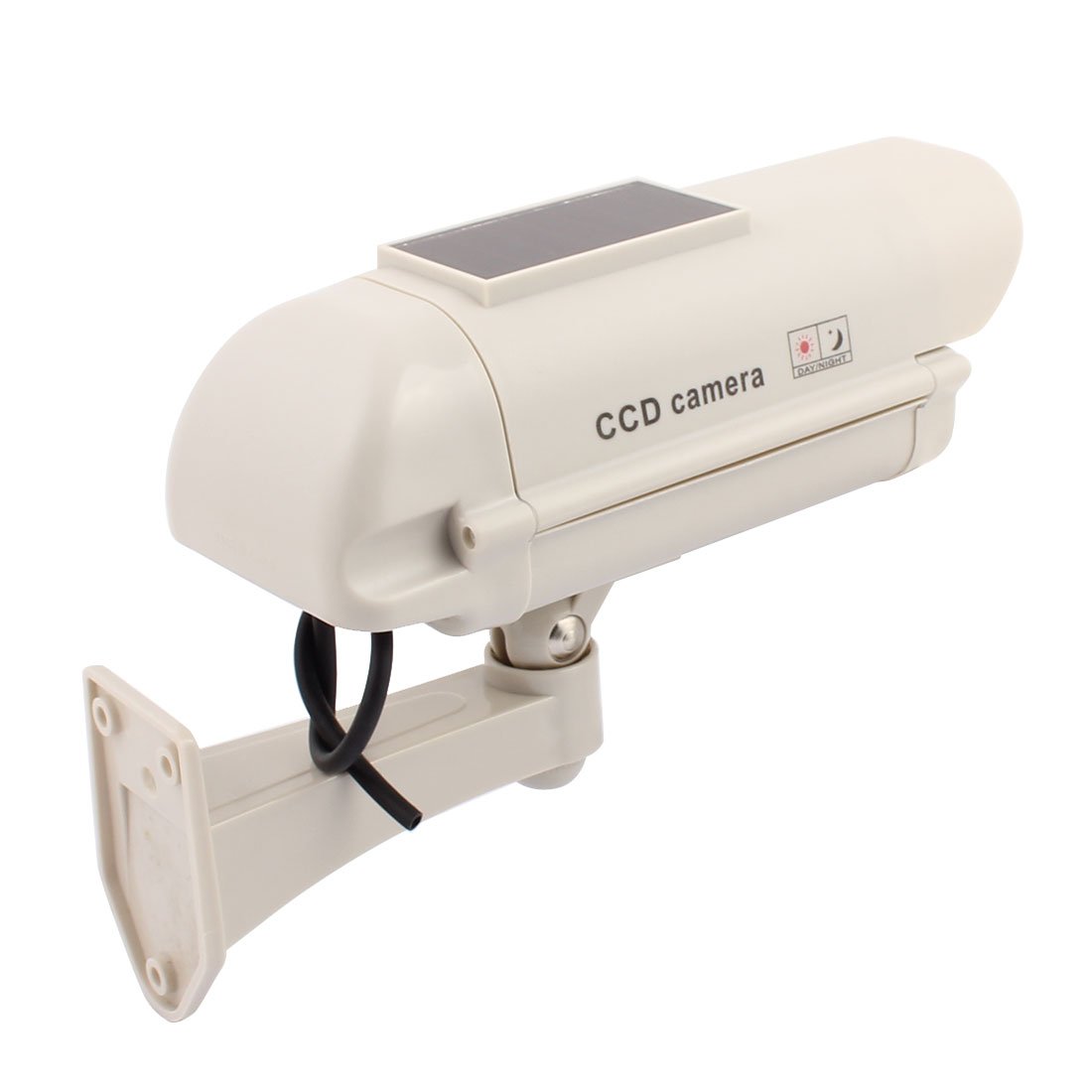 Aexit Wewnętrzna kamera do monitoringu słonecznego zasilana manekinem bezpieczeństwa CCTV ze światłem LED(CCTV factice de sécurité actionné par caméra solaire d'intérieur de surveillance avec LED