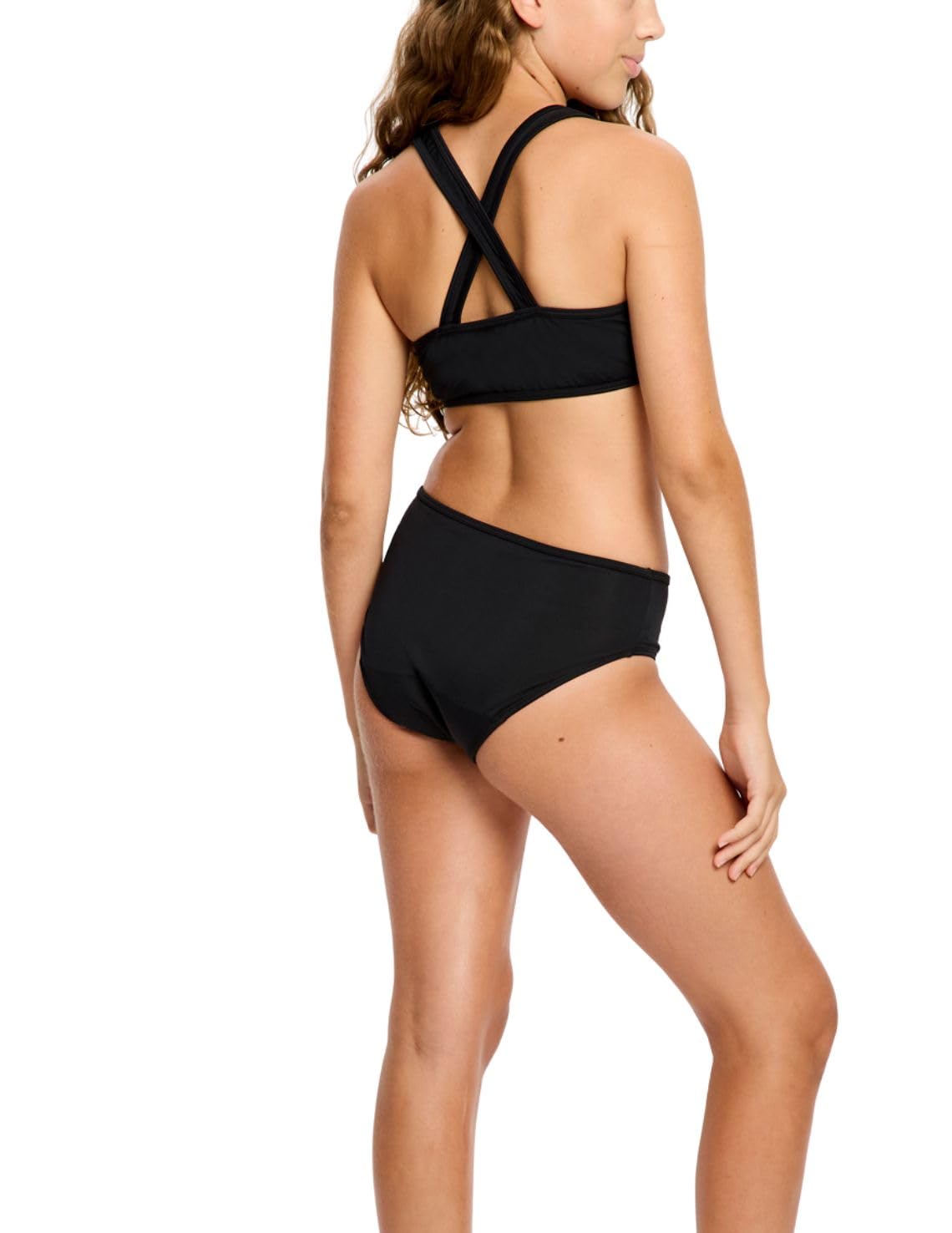Modibodi Maillot de bain pour adolescentes - Haute absorption - 50 ml - Anti-fuite