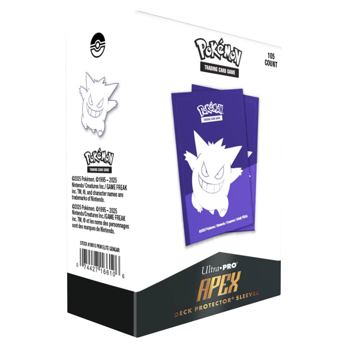 Amazon.co.jp: Ultra PRO - エリートシリーズ Gengar 105ct APEX