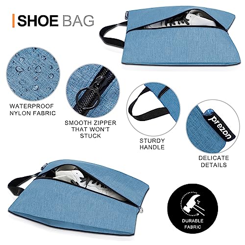 Compression Packing Cubes with Travel Shoes Bag and Laundry Bag, Luggage Organiser Set, Extensible Suitcase Organiser, Packing Organisers for Suitcases, Packing Cubes for Travel or Storage