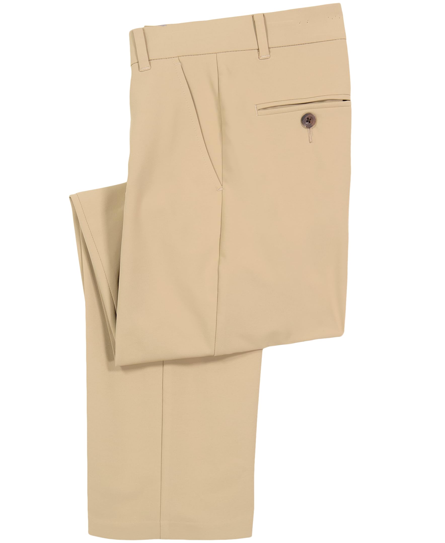 Izod Bi-Stretch Flat Front Dress Pant - Bi-Stretch Flat Front Dress Pant Niños