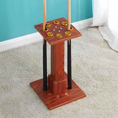 Support de queue de billard 8 trous pour club et salle de jeux - 7