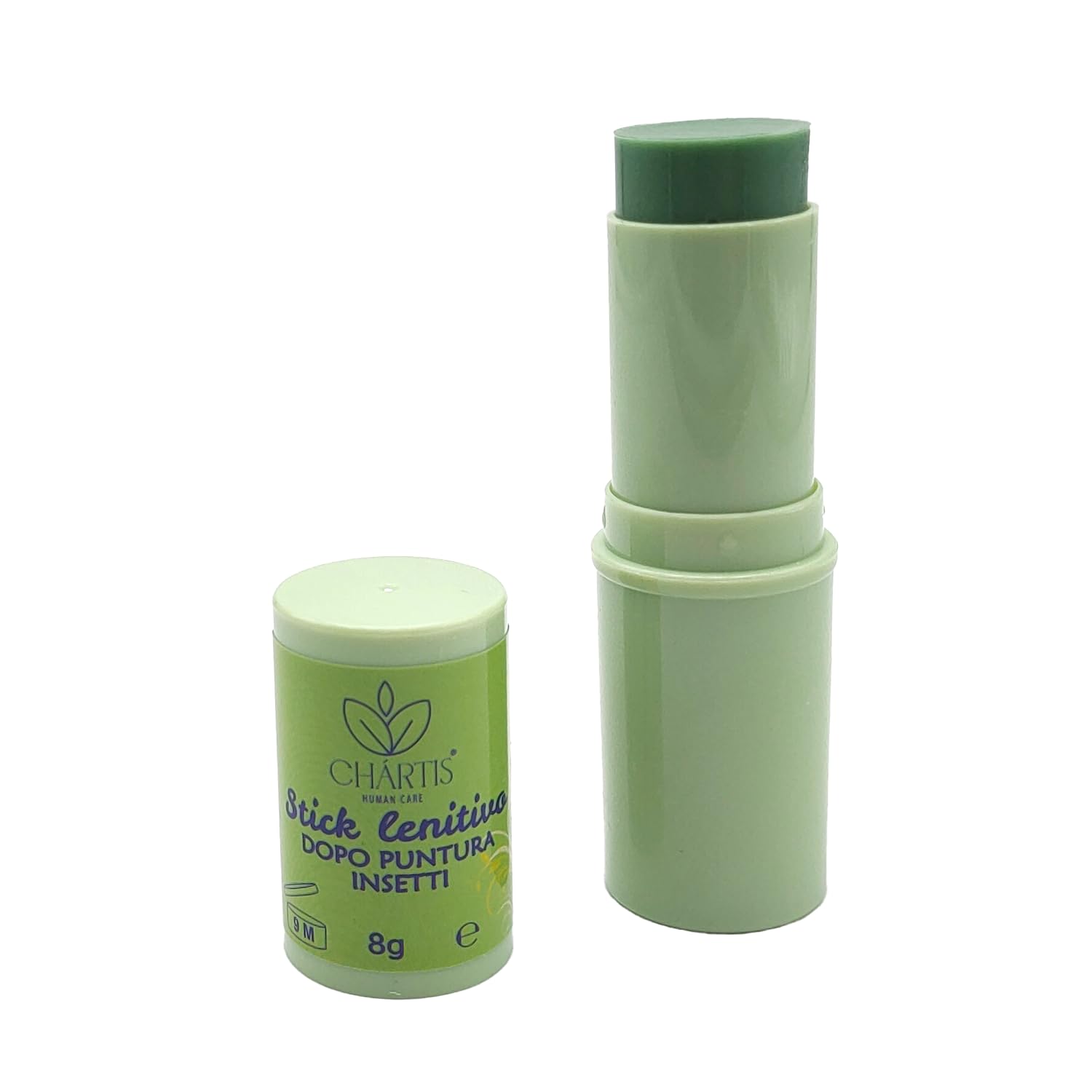 Stick 8g Dopopuntura Naturale - Sollievo Immediato da Prurito e Rossore per Punture di Zanzare, Vespe, Api, Zecche, Pulci, Meduse - Boraggine, Cera d'Api, Olio di Oliva