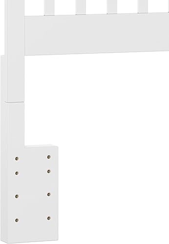 Miniatura 7 de Hillsdale Cabecera Carolina, marco de cama no incluido, matrimonialqueen, color blanco