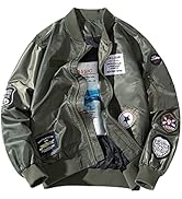 Amazon | [ZANBANG] ブルゾン MA-1 ジャケット メンズ 中綿 フライト