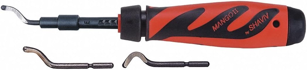 SHAVIV Deburring Tool Set, Plastic, Hi Speed STL.