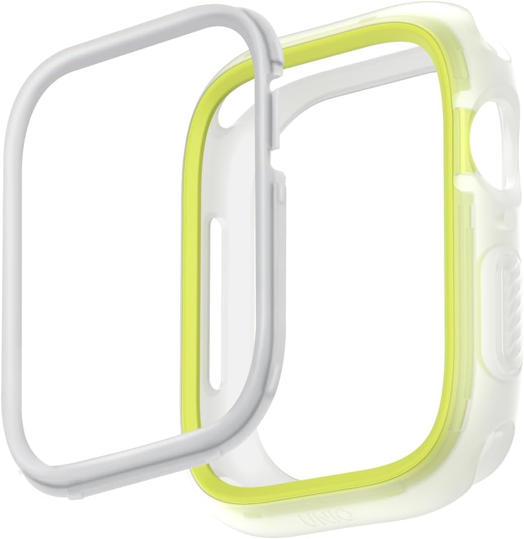 UNIQ Moduo Screen Protector Compatible with Apple Watch (41/40mm) LimeWhite image 2