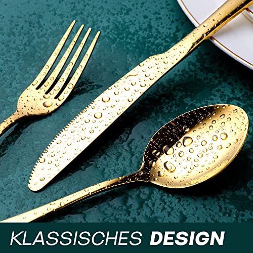 OGORI Besteck Set für 6 Personen – 30-teiliges Edelstahlset