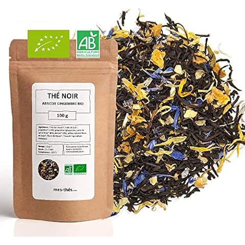 Thé Noir Bio Abricot Gingembre - Mes Thés Cover