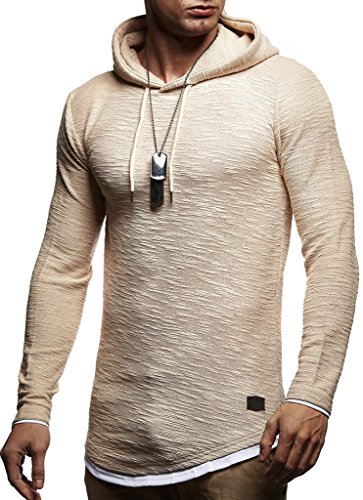 Leif Nelson LN8120 Men's Oversized Hoodie Sweatshirt2