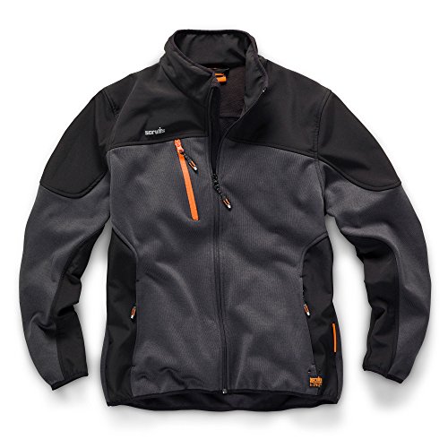 Scruffs t54188 tamaño mediano comercio Tech Softshell chaqueta – carbón