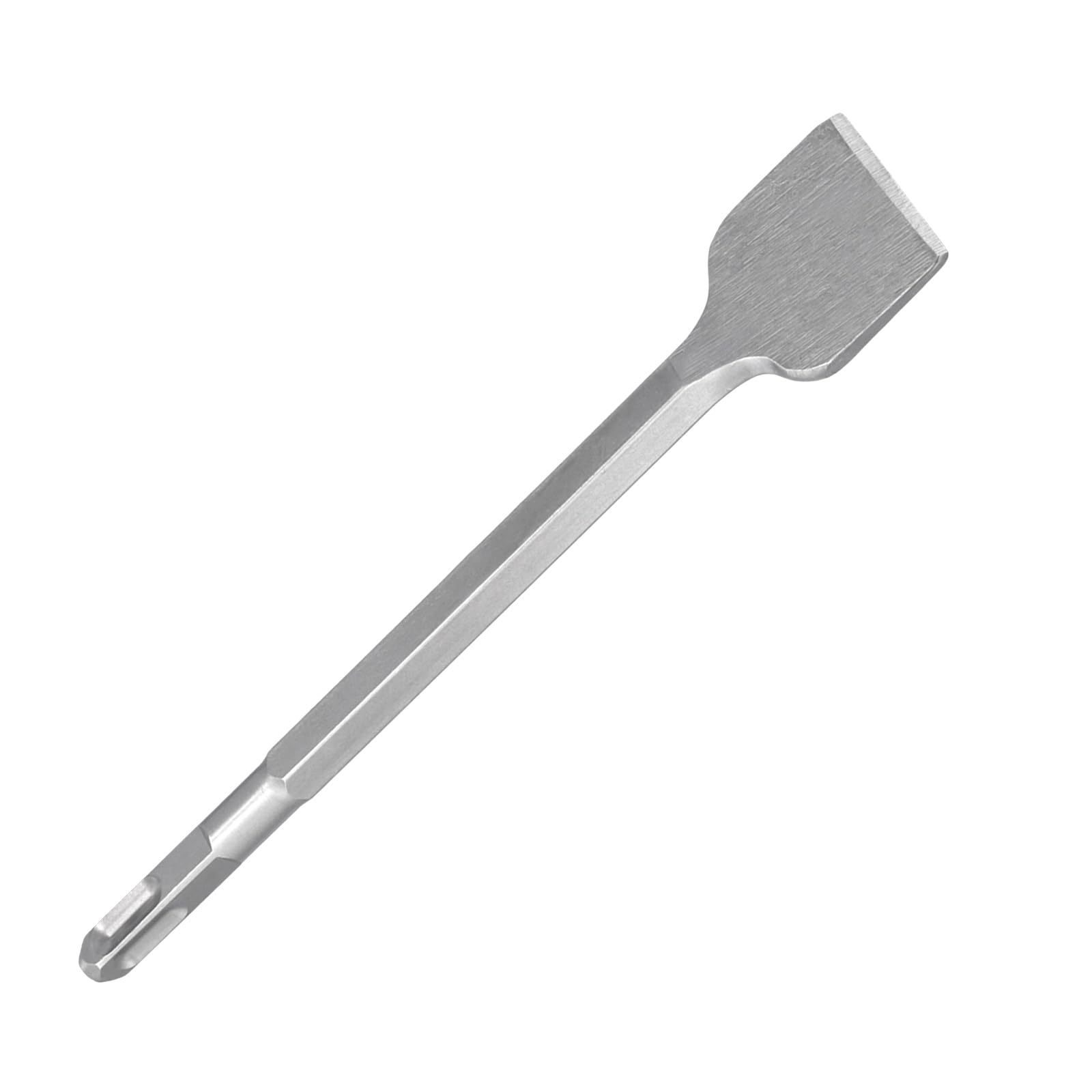 Burin Plat SDS Plus 4 Pièces 230x40mm 280x100mm - Burin à Carrelage pour Béton, Pierre Naturelle, Maçonnerie - Kit de Burins SDS Plus