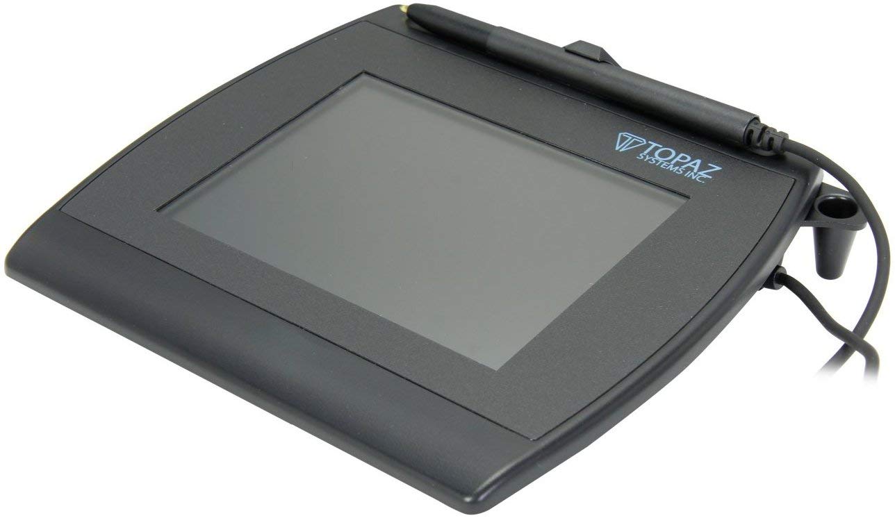Topaz T-LBK766-BHSB-R 4x5 Backlit LCD Signature Capture Pad (Renewed)