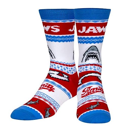 Calcetines frescos, hombres, suéter feo, películas, calcetines de tripulación, vacaciones novedad divertida - -