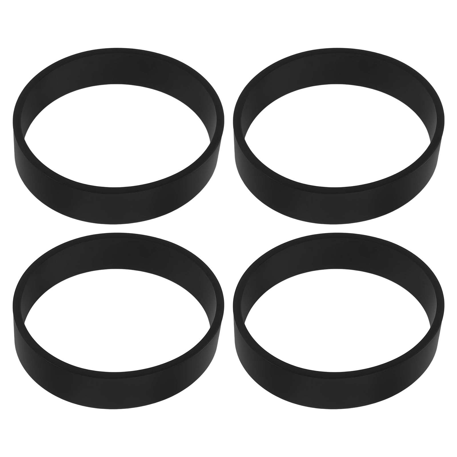 Briny River 4pcs Vacuum Cleaner Belt Replacement Rubber Belt 301289 301289G Compatible with Kirby Heritage 1 Legend Legend 2 Upright Vacuum Cleaners Black