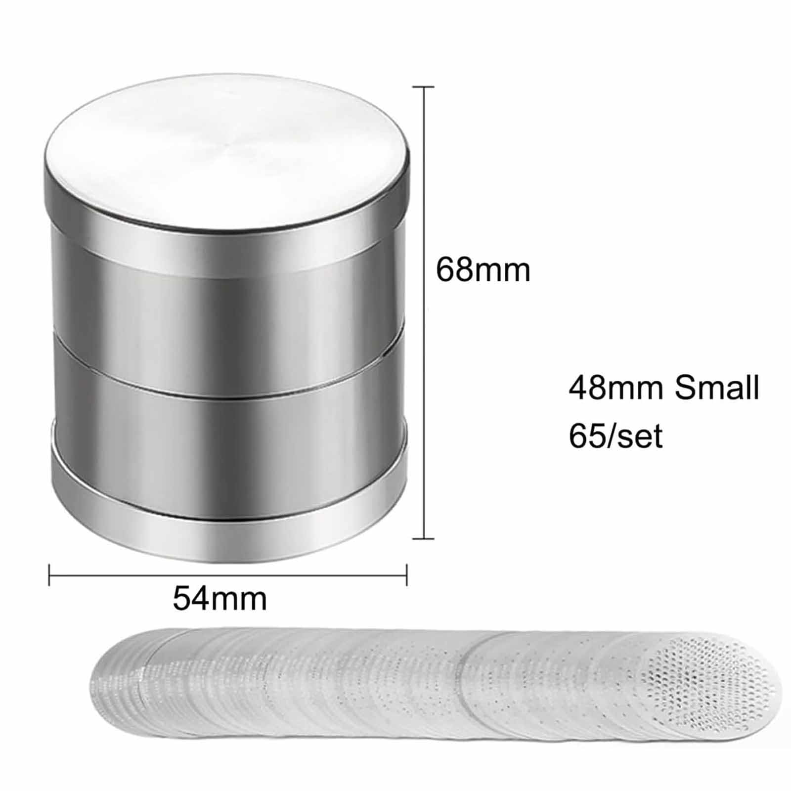 Tamiz De Acero Inoxidable De Malla Fina De 48 Mm, Clasificador De Cuentas Para Herramientas De Fabricación De Joyas, Tamices Para Clasificar Diamantes Y Piedras Preciosas.