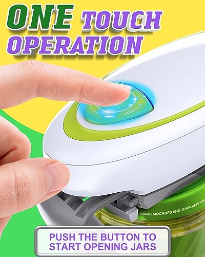 image for Humutan Electric Jar Opener for Weak Hands, Automatic Jar Opener for S